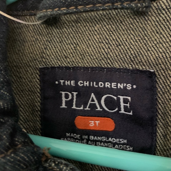 Toddler Boy Jean jacket never used 3T - Picture 2 of 3